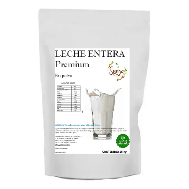 25 Kg Leche Entera Polvo Calidad Premium Quesos Panaderia