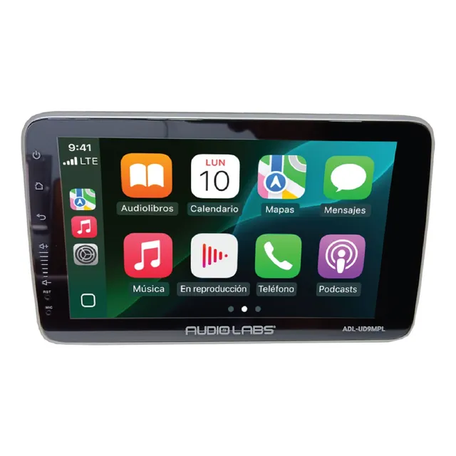 Pantalla 1 Din 9 PLG Adl-ud9mpl Audio Labs Car Play Inalam