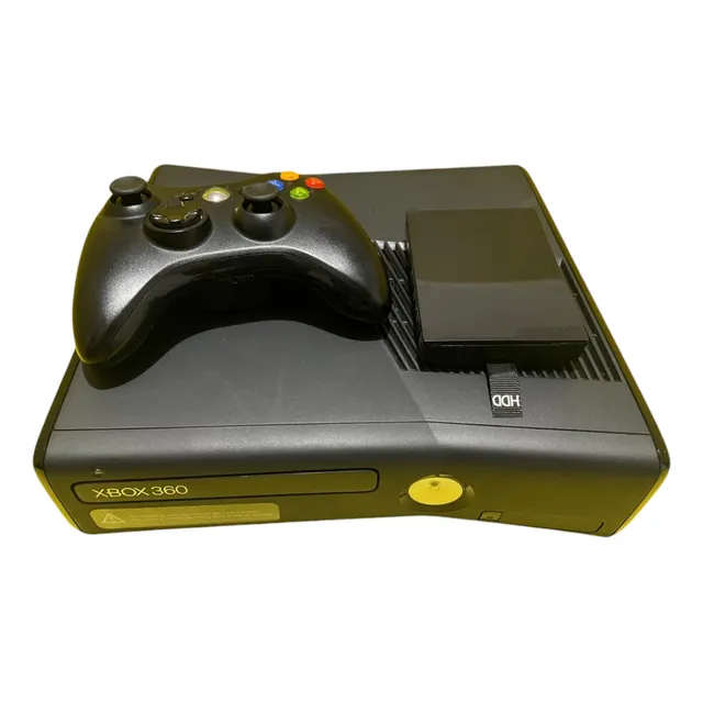 Consola Xbox 360 Slim 500gb Rgh Original Medio Uso Negro (Reacondicionado)