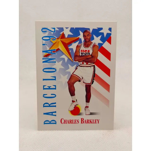 Cv Charles Barkley 1991 Skybox Usa Basketball Dream Team