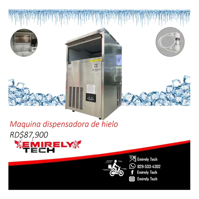 Maquina De Hielo Dispensadora Generador Cubos De Hielo