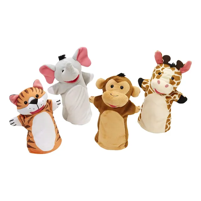 Títeres Melissa & Doug Muppets Kit Zoológico 4 Animales