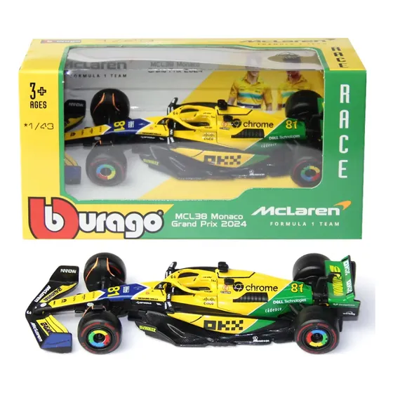 Carrinho F1 - Escala 1:43 - Oscar Piastri - Edição Senna
