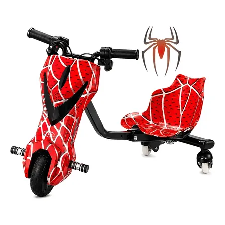 Patinete Elétrico Triciclo Infantil Drift 350w Com Bluetooth Vermelho
