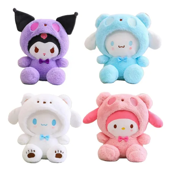 Peluche Sanrio Disfraz Kawaii Kuromi Cinnamonroll Melody