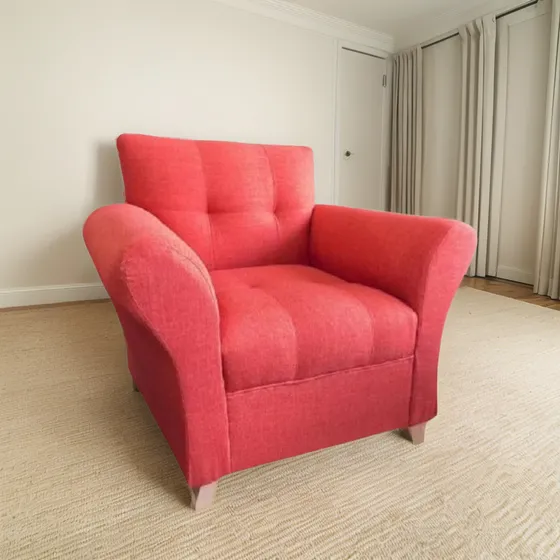 Butaca Sillon Tela Lavable Moderno Nordico 2 Años Garantia