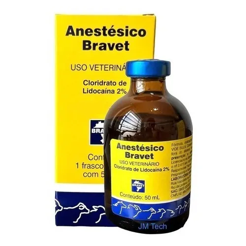 Anestésico Bravet 50ml - Bloqueio Dor Local