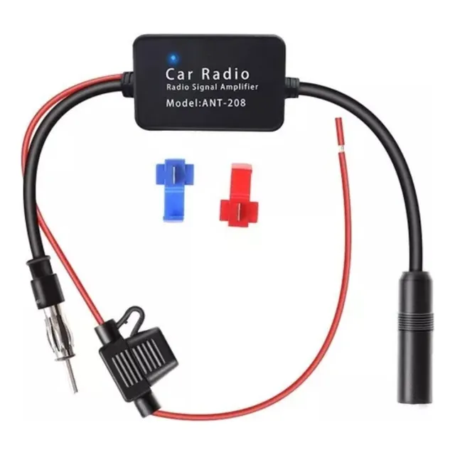 Amplificador De Señal Fm Radio De Auto Universal 12v Ant-208