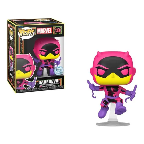 Funko Pop Marvel - Daredevil Blacklight Special Edition 1360
