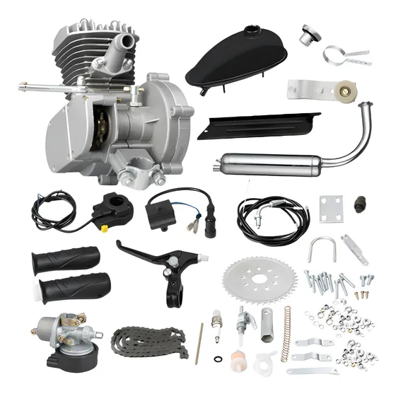 Kit Completo Motor P/ Bicicleta Motorizada 80cc Preto