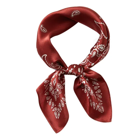 Wuziningle 100% Mulberry Silk Neck Scarf 21''x21 5nbhc
