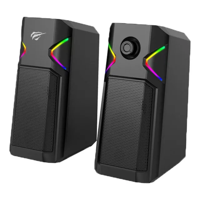Parlante Gamer Rgb Gamenote Sk205 2.0