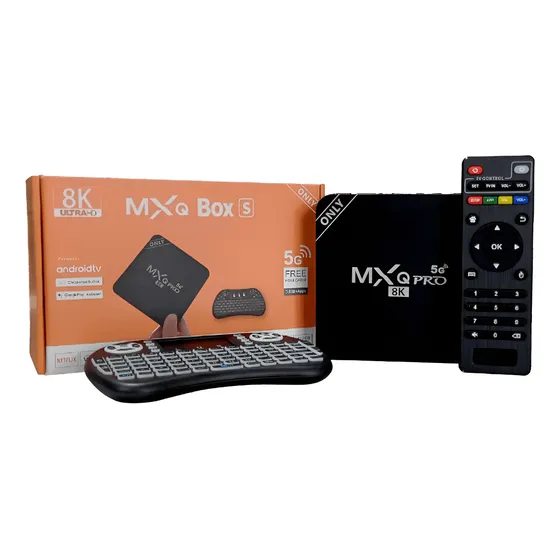 Tv Box Mxqpro 256gb 512gb Android12 Wifi 2.4 - 5ghz Smart Tv