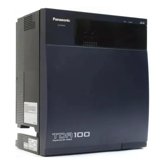 Central Telefonica Panasonic Kx-tda100 ( Usada Y Nueva )