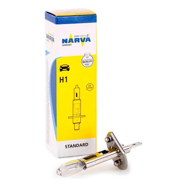 Pack X10 Focos Halógenos H1 12v 55w Standard 48320 Narva