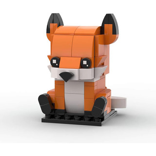 Juguete De Rompecabezas Pequeño Fox Creative Building Blocks Juguete De Rompecabezas Pequeño Fox Creative Building Blocks