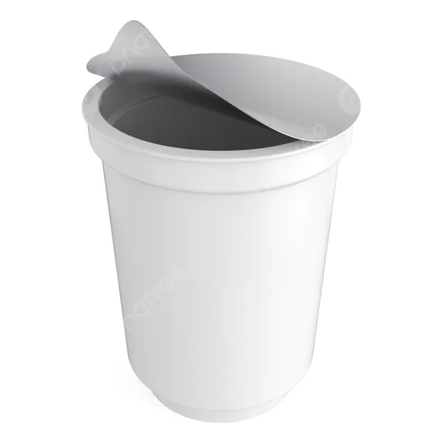 Vaso Domo Yogurt, Copa Cereal Liner Sellos De Aluminio