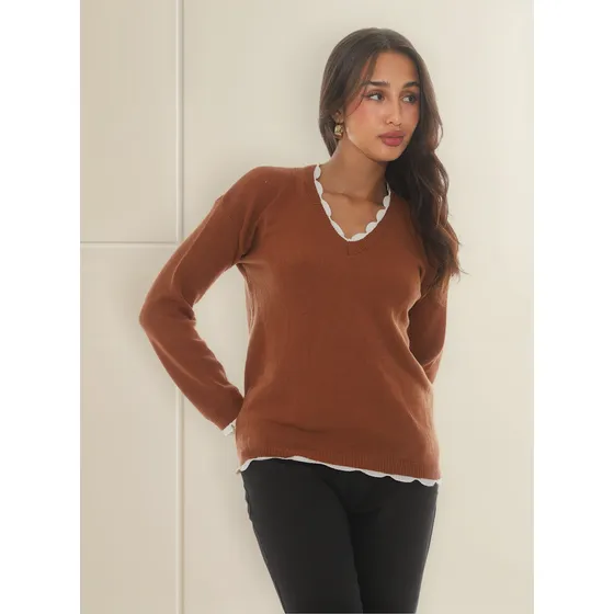 Sweater Manhattan V Washington Mujer .