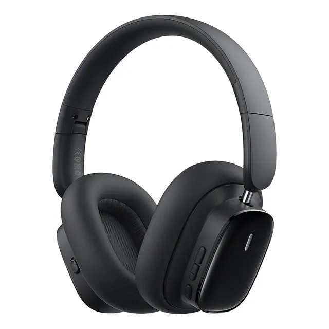 Audífonos Inalámbricos H1i Bluetooth 38db Anc Con Cancelació Color Negro