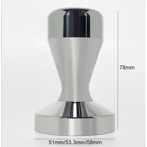 Prensador Tamper De Café En Acero Inox 