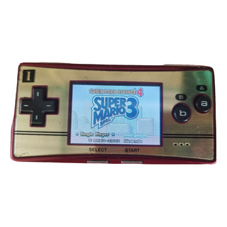 Consola Nintendo Game Boy Micro 20 Aniversario Advance Gba Consola Nintendo Game Boy Micro 20 Aniversario Advance Gba