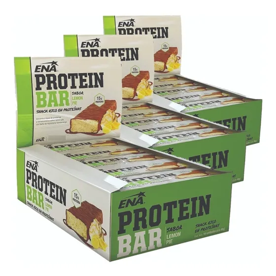 3 Cajas Barras Proteicas Ena 46 Gramos Cada Barra D Proteina