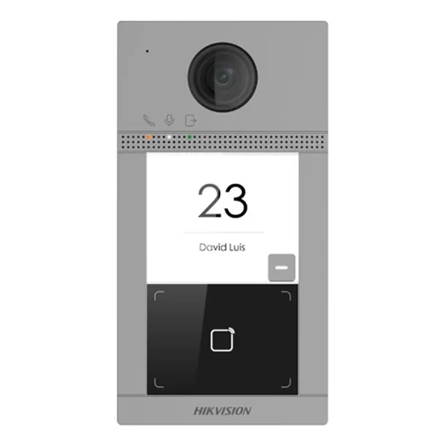 Cámara Hikvision Videoportero 2mp Audio,mic,altavoz 1espacio