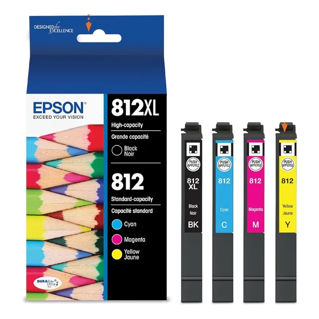 Epson Durabrite Ultra T812 Cartucho De Tinta Alta Capacidad