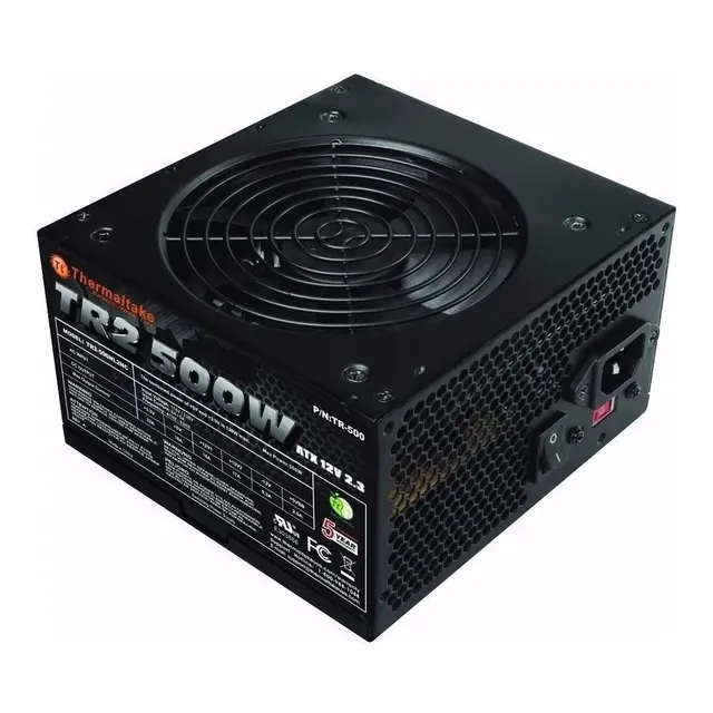Fuente de alimentación para PC Thermaltake Technology TR2 Series TR2-500NL2NC 500W black 220V