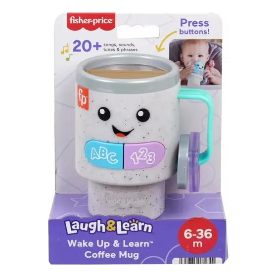 Fisher Price Taza De Cafe Vaso Luces Para Bebes Interactivo