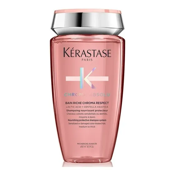 Shampoo Kérastase Chroma Absolu Bain riche chroma respect en botella de 250mL por 1 unidad