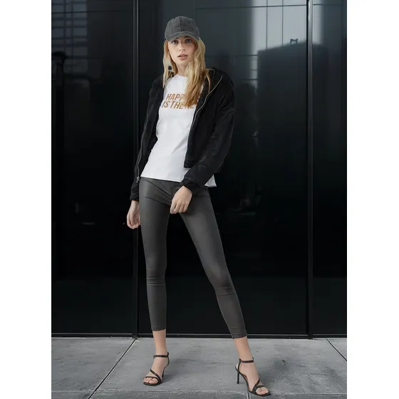 Pantalon Mujer Moda Negro  Seven Rayón 28071436-10