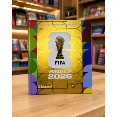 Álbum De Figurinhas Do World Cup 2026, Capa Dura Ouro. World Cup 202. Editora Panini. Português. Panini