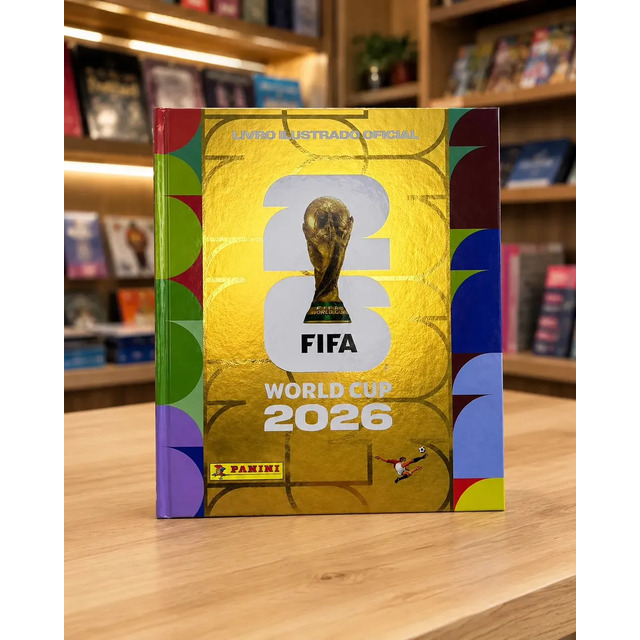 Copa Do Mundo 2026 - Álbum Capa Dura Ouro - Fifa World Cup 2026