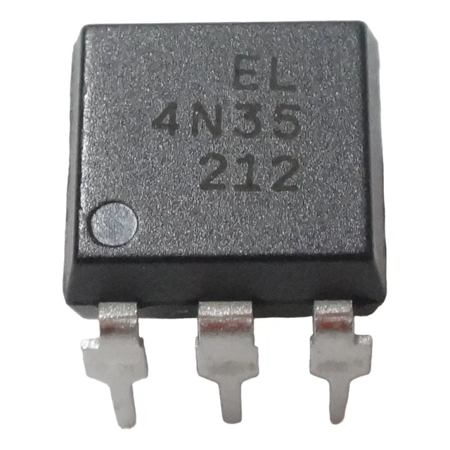 4n35 Optoacoplador Led-trans. 5300v Ctr= 150(&gt;100)% X10