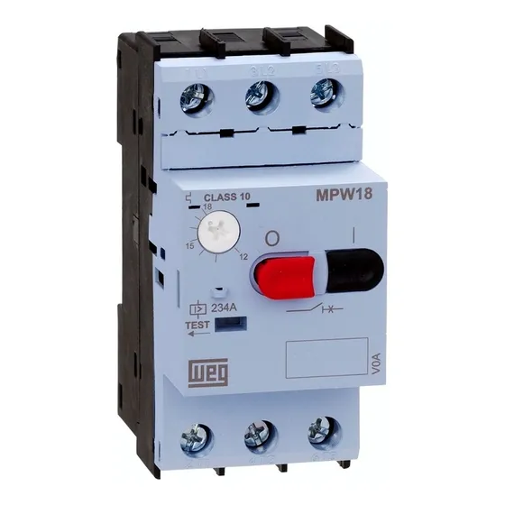 Disjuntor Motor Mpw18 6.3 - 10a Weg