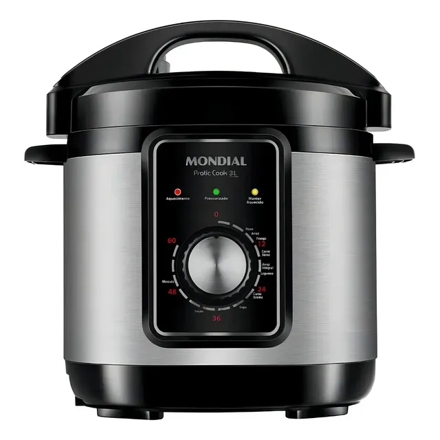 Panela De Pressão Elétrica 3l Mondial 700w - Pe-47-3l-i