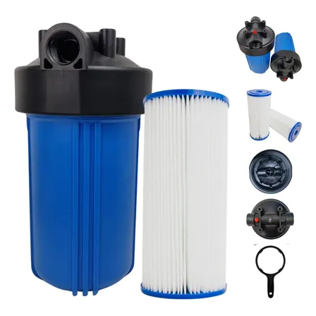 Filtro Big Blue Plissado 10 1 Alta Vazão 3.000l Lavável.