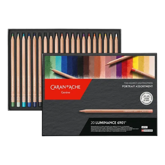 Lapices Caran Dache Luminance 6901 X20 The Highest Portrait