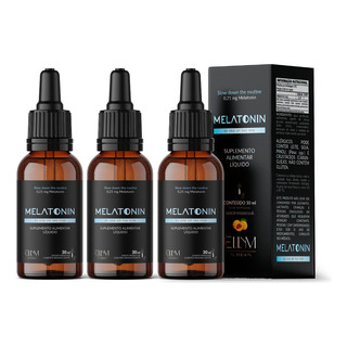 Melatonina Em Gotas Maracujá Ellym Nutrition Kit 3un 30ml Melatonina Em Gotas Maracujá Ellym Nutrition Kit 3un 30ml