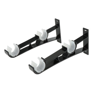 Q Soporte Para Barras De Cortina De Doble Cortina Q Soporte Para Barras De Cortina De Doble Cortina