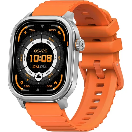 Smartwatch Zeblaze Vibe 7 Preto com Pulseira de Silicone e Monitor