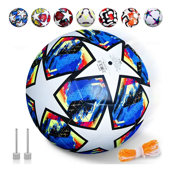 Balón Fútbol Número 5 Genérico Soccer Profesional Estrellas