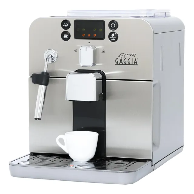 Máquina Espresso Automática Gaggia Brera En Plata. Pannarell