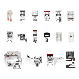 16x Prensatelas Para Máquina De Coser Pies Envoltura 16x Prensatelas Para Máquina De Coser Pies Envoltura