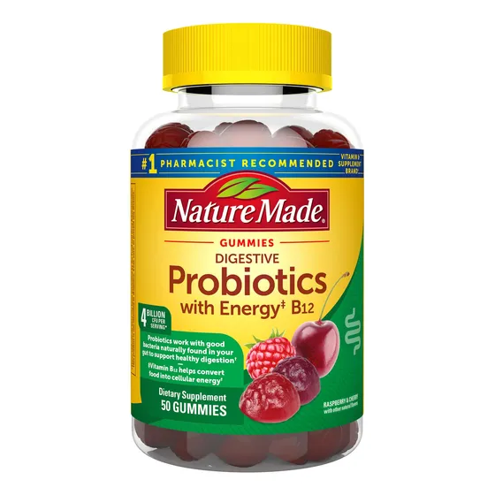 Suplemento Natural Con Probióticos Digestivos Y Goma De Masc