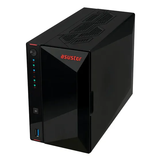 Asustor AS5402T NAS 2 Bahías USB 3.0 SATA III HDD NAS Negro | Cuotas sin interés