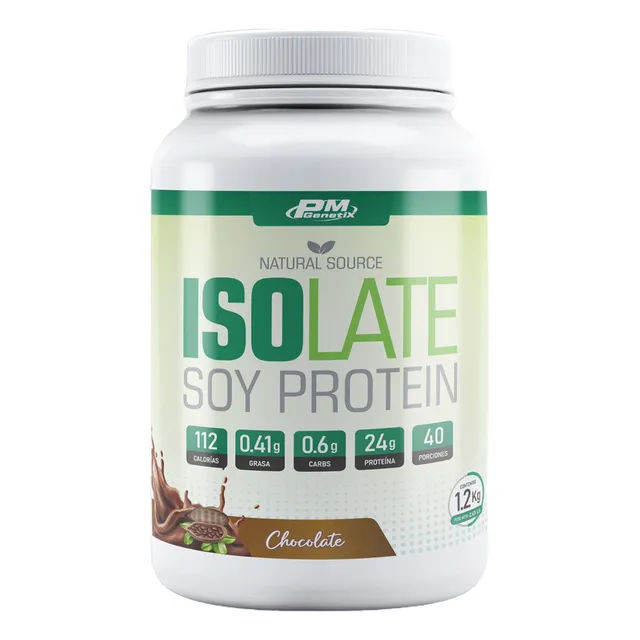Proteína De Soja Aislada Vegana 1.2 Kg Chocolate