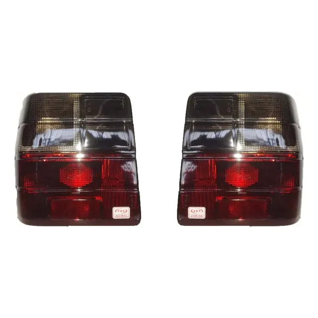 2 Lentes Faro Trasero P/ Fiat Uno 88 89 90 91 92 93 Al 2004
