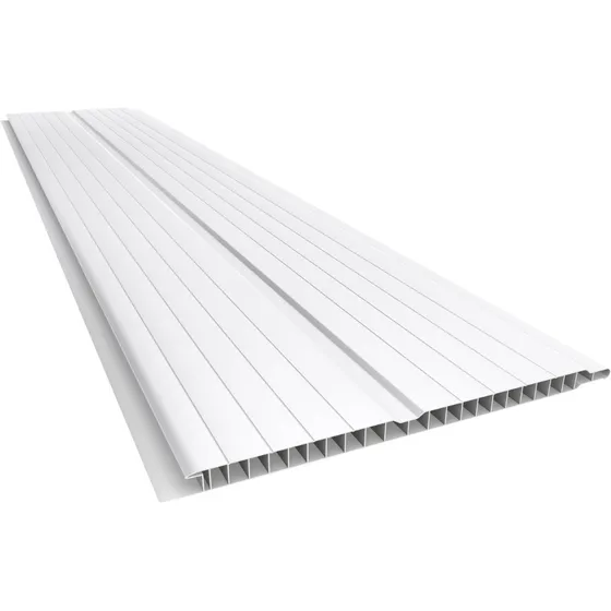 Forro De Pvc Double Frisado - Kit 7,2m² - 12 Réguas 3 Metros